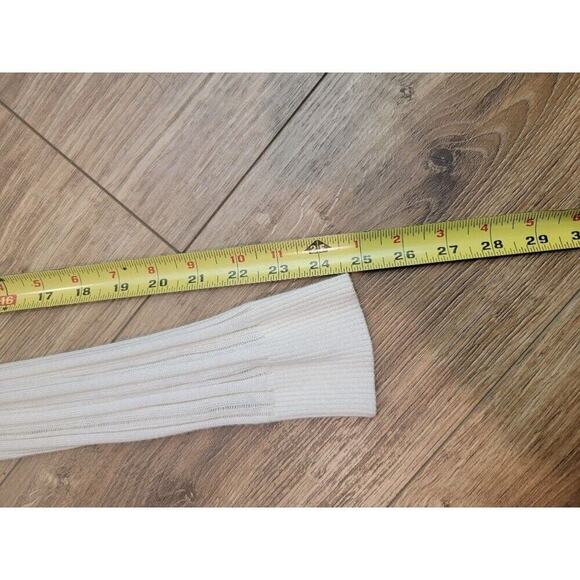 AGB Floral Sweater Women's XL Button Front Summer Cardigan Off White - Picture 9 of 12